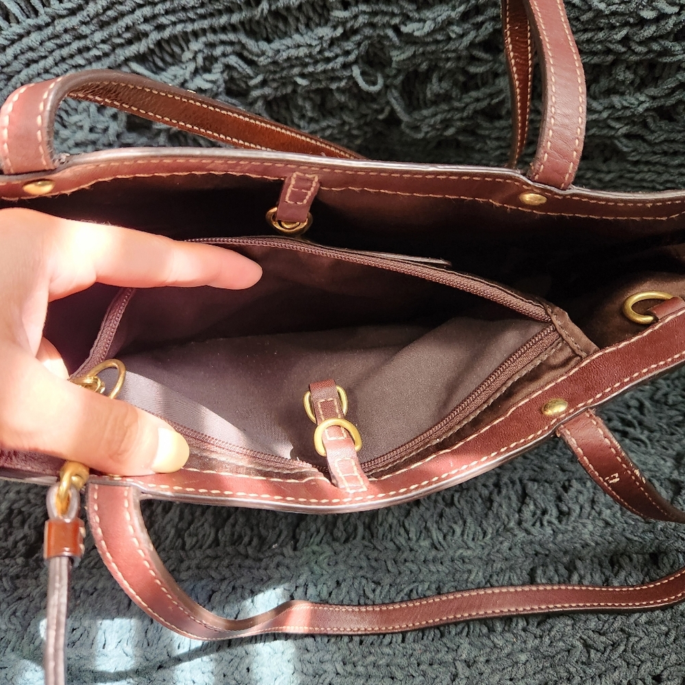 Coach Brown Signature Tote Bag- Special Edition - Picture 8 of 16